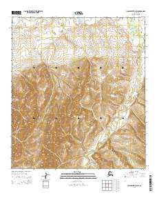 2015 Map of Unalakleet D-3 SW, 2015 Print