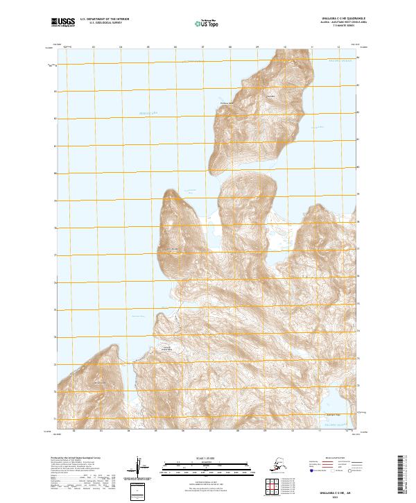 USGS Topographic Map – Unalaska C-2 NE