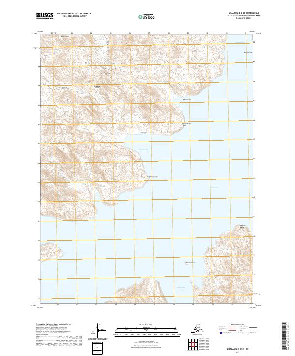 USGS Topographic Map – Unalaska C-2 SE