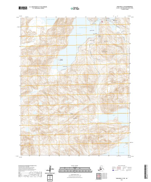 USGS Topographic Map – Unalaska C-2 SW