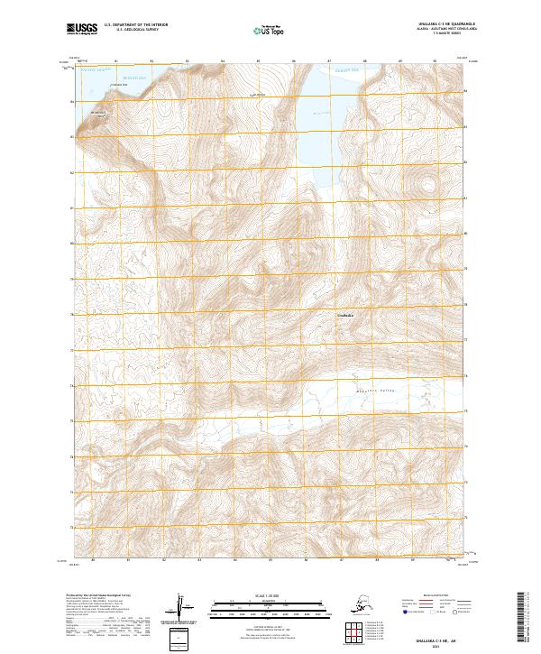 USGS Topographic Map – Unalaska C-3 NE