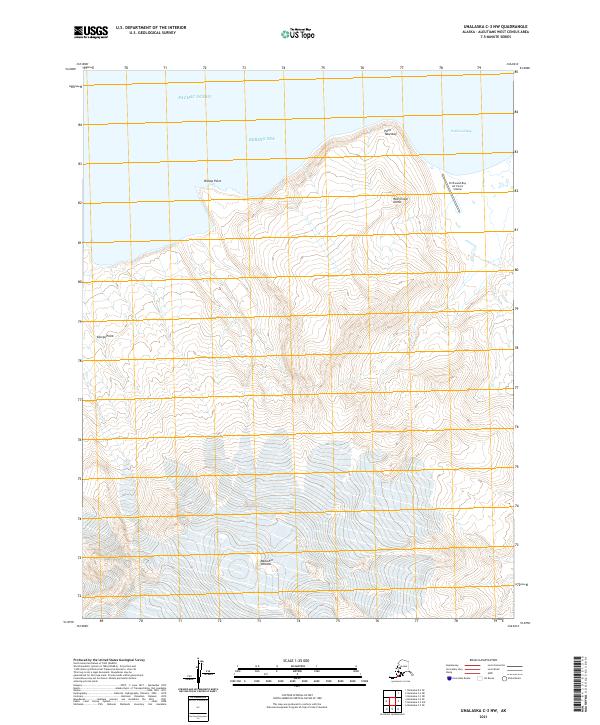 USGS Topographic Map – Unalaska C-3 NW