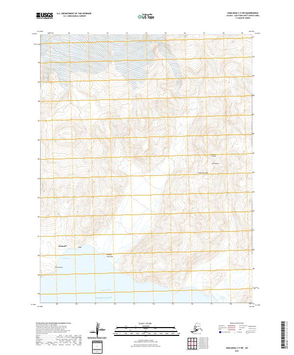 USGS Topographic Map – Unalaska C-3 SW