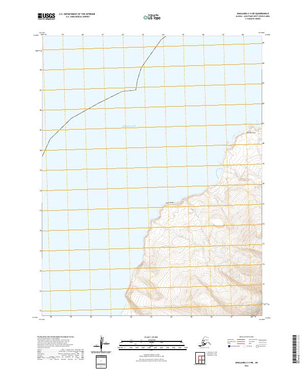USGS Topographic Map – Unalaska C-4 NE