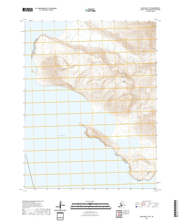USGS Topographic Map – Unalaska C-4 SE