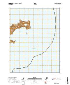 USGS Topographic Map – Unimak A-3 NE