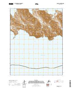 USGS Topographic Map – Unimak A-4 SE