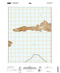 USGS Topographic Map – Unimak A-5 SE