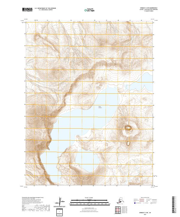 USGS Topographic Map – Unimak C-2 NE