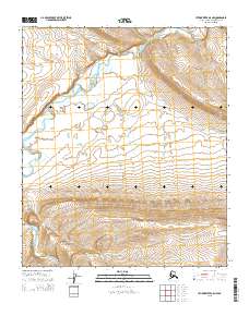 2015 Map of Utukok River A-5 NW, 2015 Print