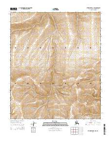 2014 Map of Utukok River B-1 NW, 2014 Print