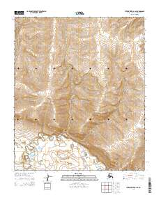 2015 Map of Utukok River B-1 SE, 2015 Print