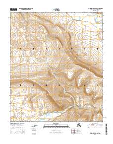 2016 Map of Utukok River B-2 SW, 2016 Print