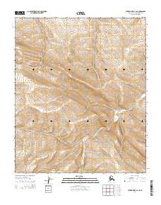 2014 Map of Utukok River B-3 NE, 2014 Print