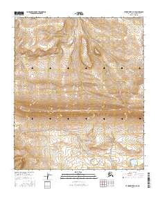 2016 Map of Utukok River B-3 SE, 2016 Print