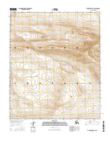 2016 Map of Utukok River B-4 SE, 2016 Print