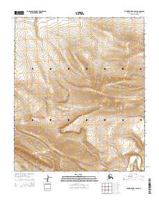 USGS Topographic Map – Utukok River B-5 SW