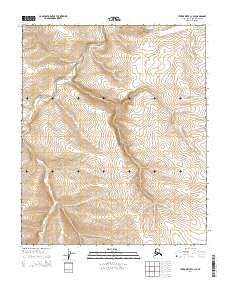 2014 Map of Utukok River C-1 SE, 2014 Print