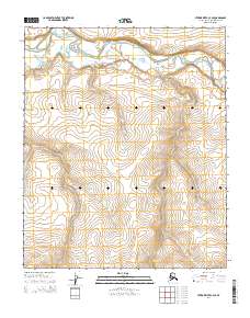 2014 Map of Utukok River C-3 SE, 2014 Print