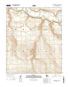2014 Map of Utukok River C-3 SW, 2014 Print