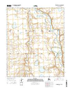 2014 Map of Utukok River C-4 NE, 2014 Print