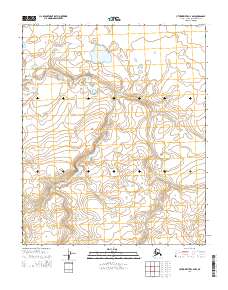 2014 Map of Utukok River C-4 NW, 2014 Print