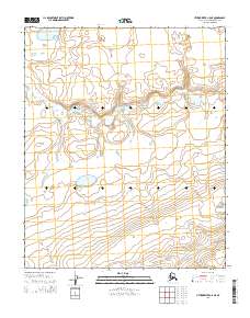 2014 Map of Utukok River C-5 NE, 2014 Print
