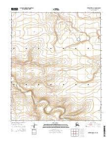 2014 Map of Utukok River D-1 SE, 2014 Print