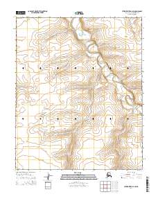 2014 Map of Utukok River D-1 SW, 2014 Print