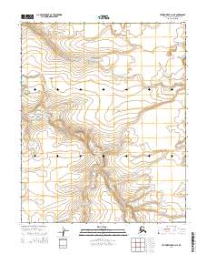 2014 Map of Utukok River D-2 NE, 2014 Print