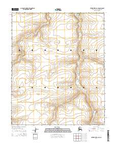2014 Map of Utukok River D-2 SE, 2014 Print