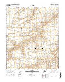 2014 Map of Utukok River D-3 SE, 2014 Print