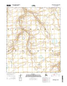 2014 Map of Utukok River D-3 SW, 2014 Print