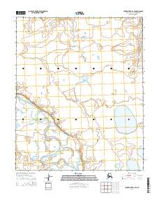 2014 Map of Utukok River D-4 SE, 2014 Print