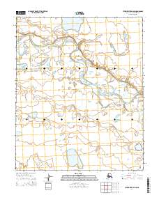 2014 Map of Utukok River D-4 SW, 2014 Print