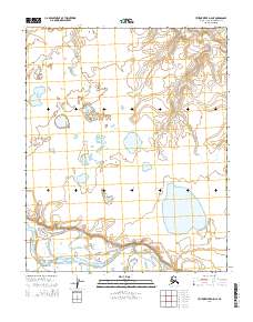 2014 Map of Utukok River D-5 NE, 2014 Print