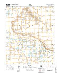 2014 Map of Utukok River D-5 NW, 2014 Print