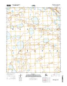 2014 Map of Utukok River D-5 SE, 2014 Print