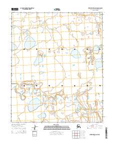 2014 Map of Utukok River D-5 SW, 2014 Print