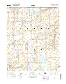 2014 Map of Wainwright A-2 NW, 2014 Print
