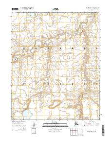 2014 Map of Wainwright A-3 SE, 2014 Print