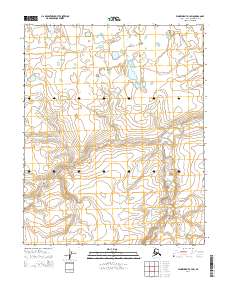 2014 Map of Wainwright A-3 SW, 2014 Print