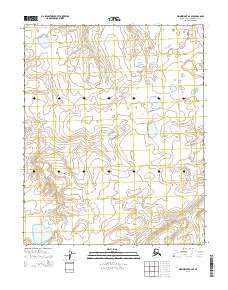 2014 Map of Wainwright A-4 SE, 2014 Print