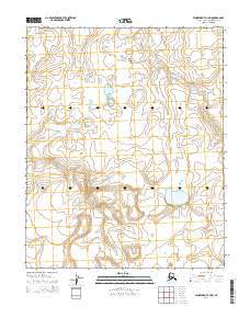 2014 Map of Wainwright A-4 SW, 2014 Print