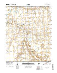 2014 Map of Wainwright A-5 SE, 2014 Print
