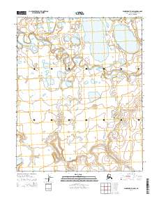 2014 Map of Wainwright A-5 SW, 2014 Print