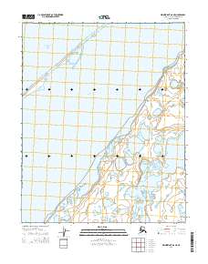 2014 Map of Wainwright A-6 NE, 2014 Print