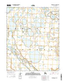 2014 Map of Wainwright A-6 SE, 2014 Print