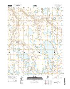 2014 Map of Wainwright B-1 NE, 2014 Print
