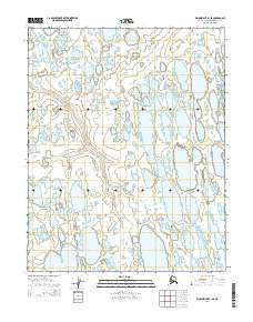 2014 Map of Wainwright B-1 SE, 2014 Print
